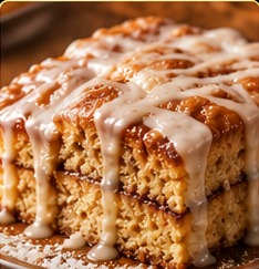 Honey bun cake